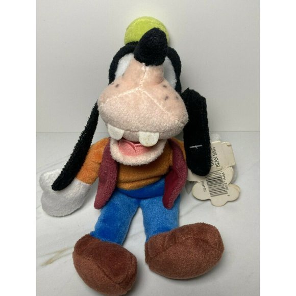 Disney Bean Bag Plush Mouseketoys  - GOOFY 10" - Mickey Mouse & Friends Vintage - Picture 3 of 9